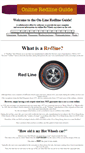 Mobile Screenshot of onlineredlineguide.com